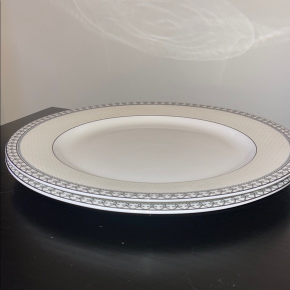 Charter Club Tuileries Bone China Dinner Plate Set of 2 - Picture 3 of 4